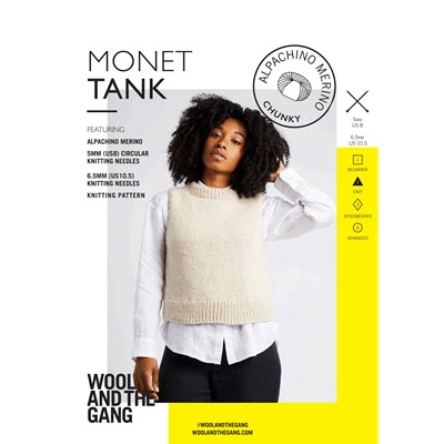 Alpachino Merino Patterns - Monet Tank image