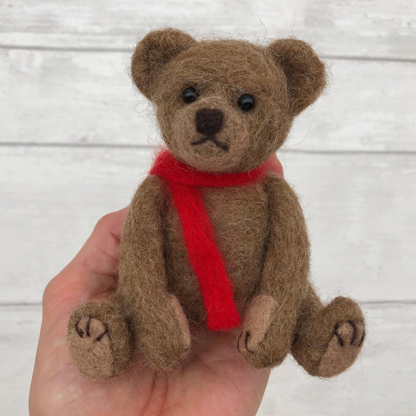 Needle Felting Kit, Teddy Bear