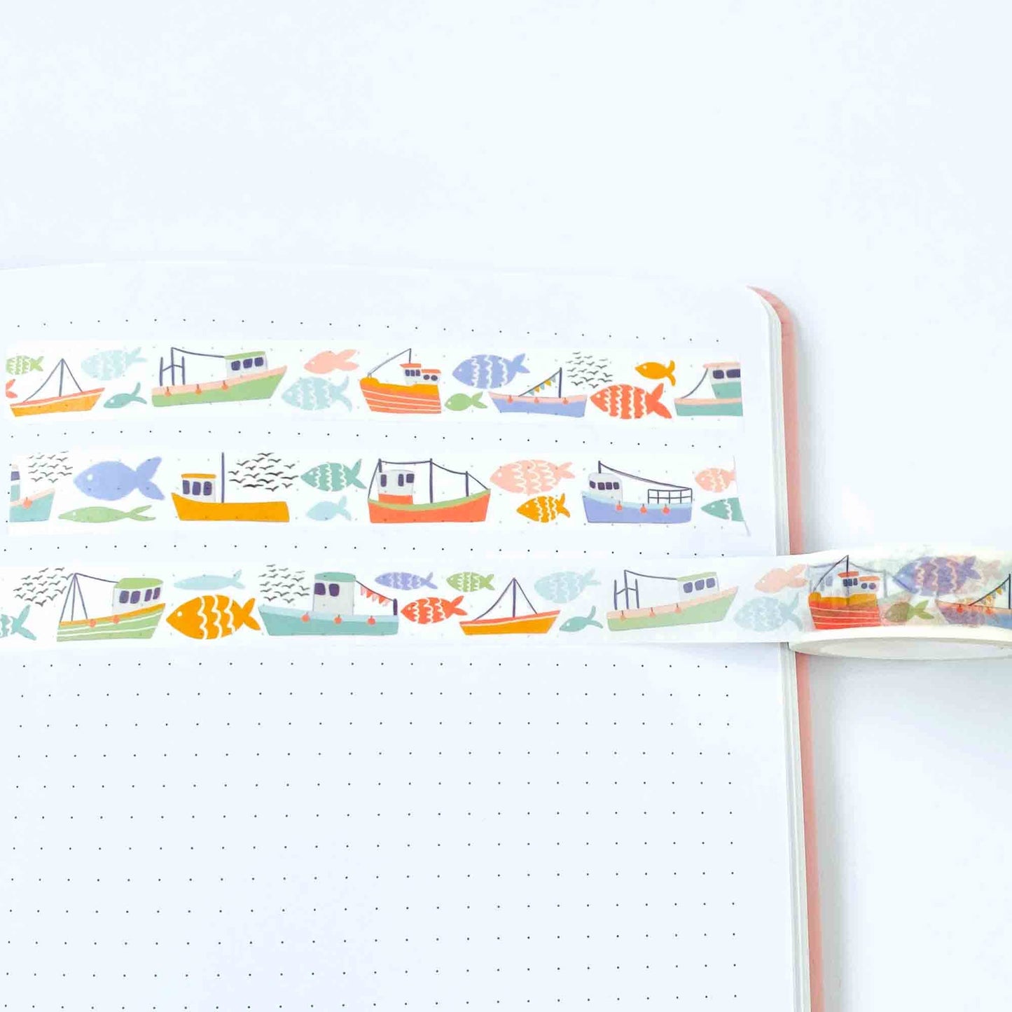 Fish and Ships Washi Tape