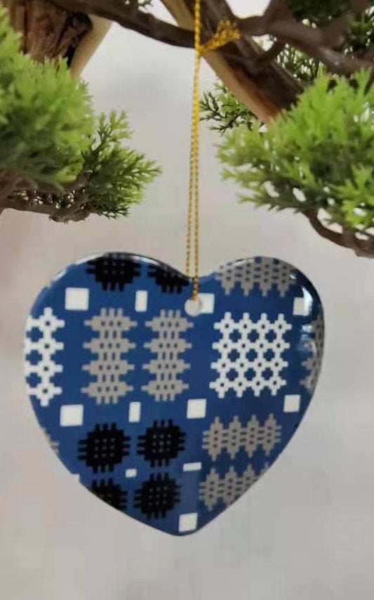 Hanging Decoration - Ceramic Heart