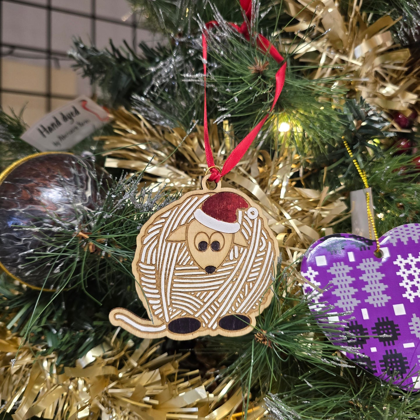 Hand Finished Woolbert Bauble