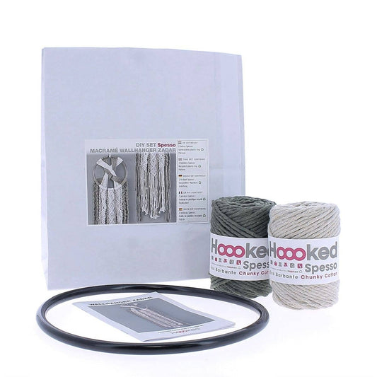Hoooked - DIY Macramé Kit Zadar Dreamcatcher Wallhanger