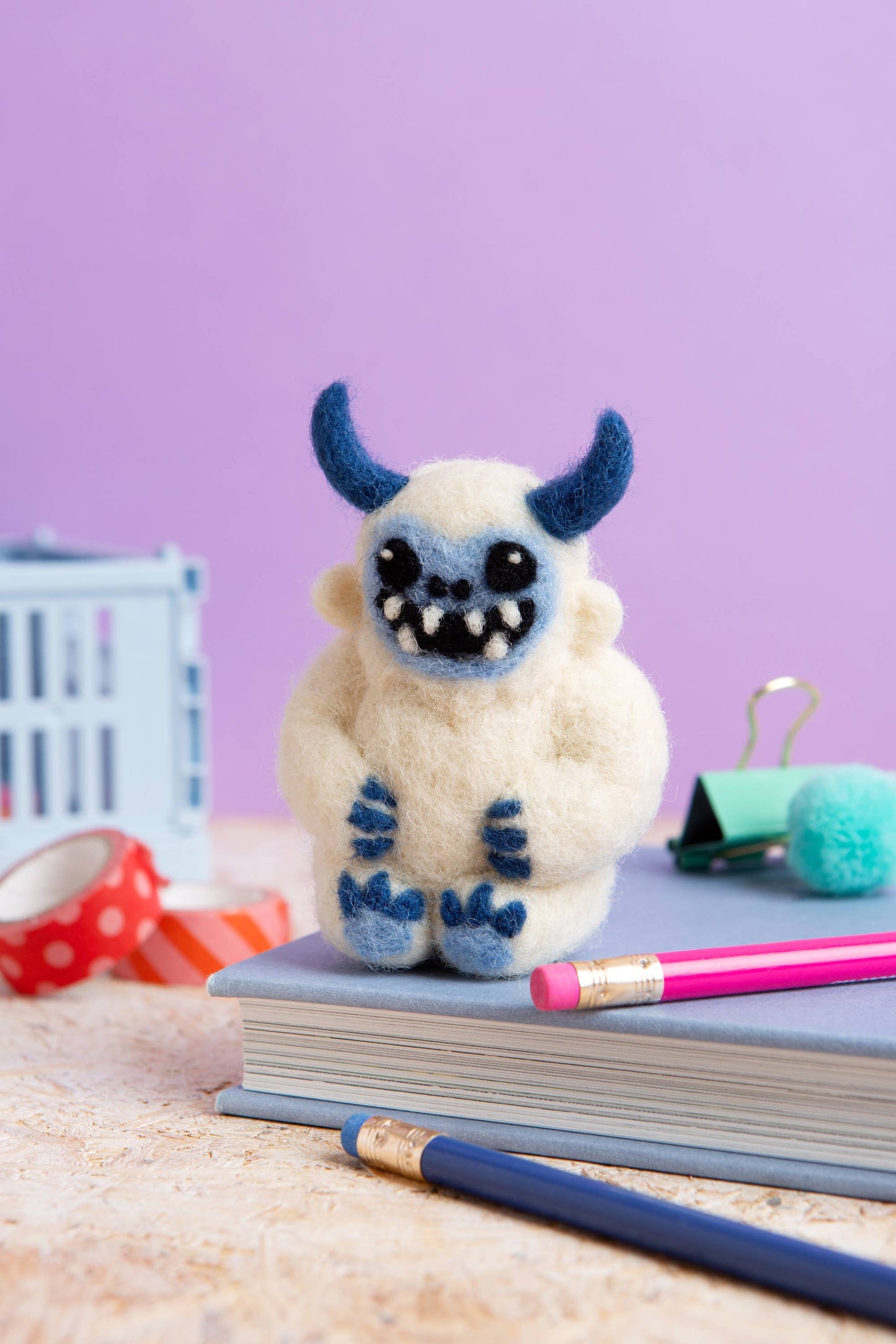 Yeti Mini Needle Felting Kit | Complete Craft Kit