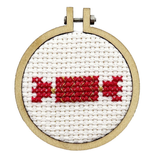 You crack me up! Mini Matchbox Christmas Cross Stitch Kit