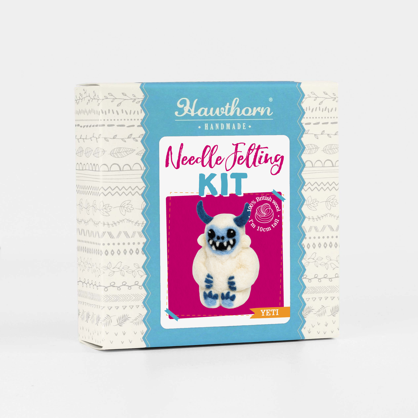 Yeti Mini Needle Felting Kit | Complete Craft Kit