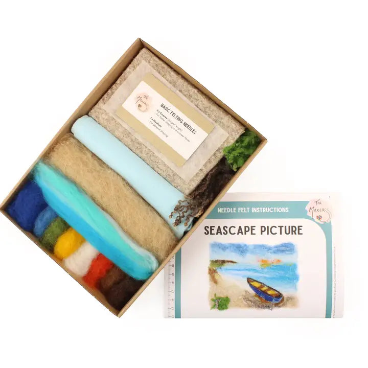 Seascape - Needle Felting Kit