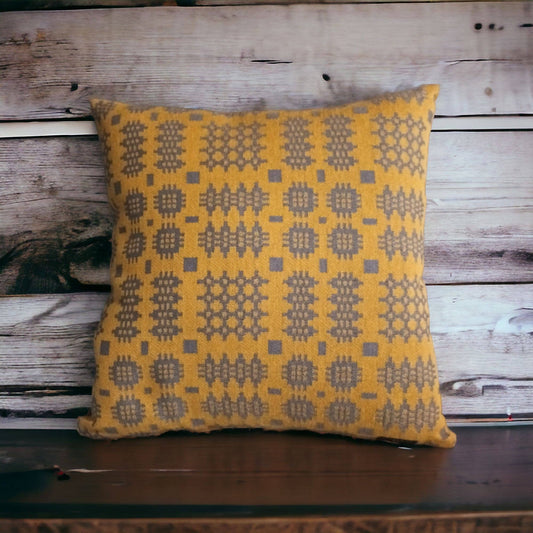 Welsh tapestry Blanket design Cushion Cover only