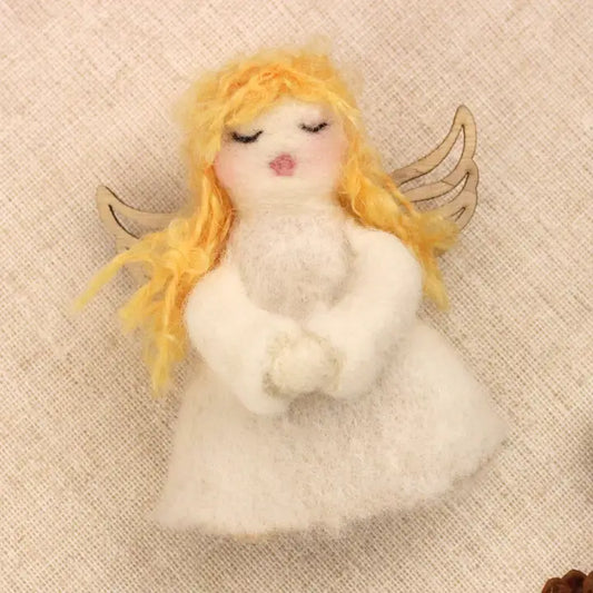 Hessian Angel - Needle Felting Kit
