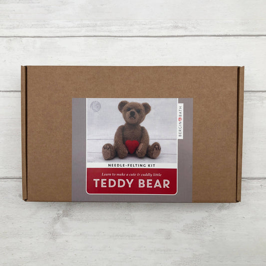 Needle Felting Kit, Teddy Bear