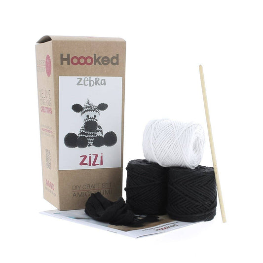 Hoooked - DIY Crochet Kit Zizi the Zebra