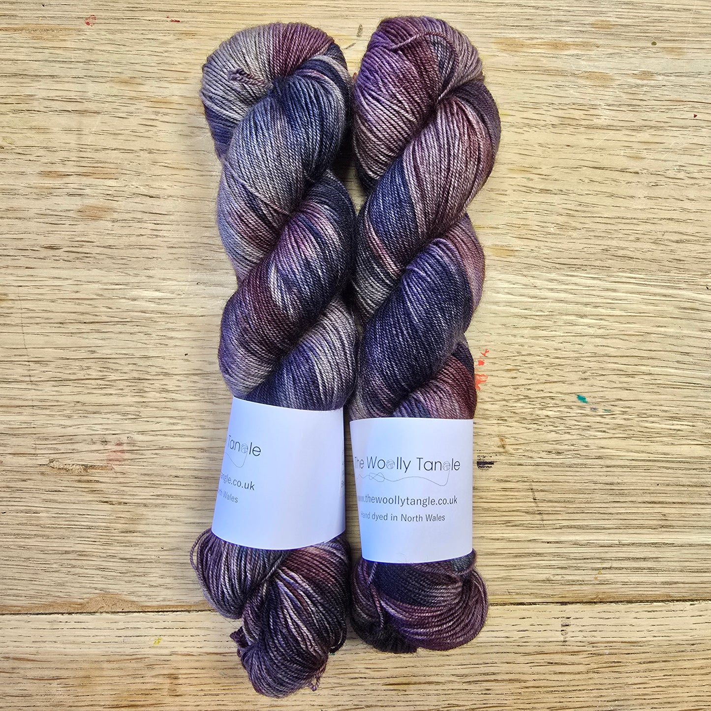 Bruised Sky Yak Sock 4ply