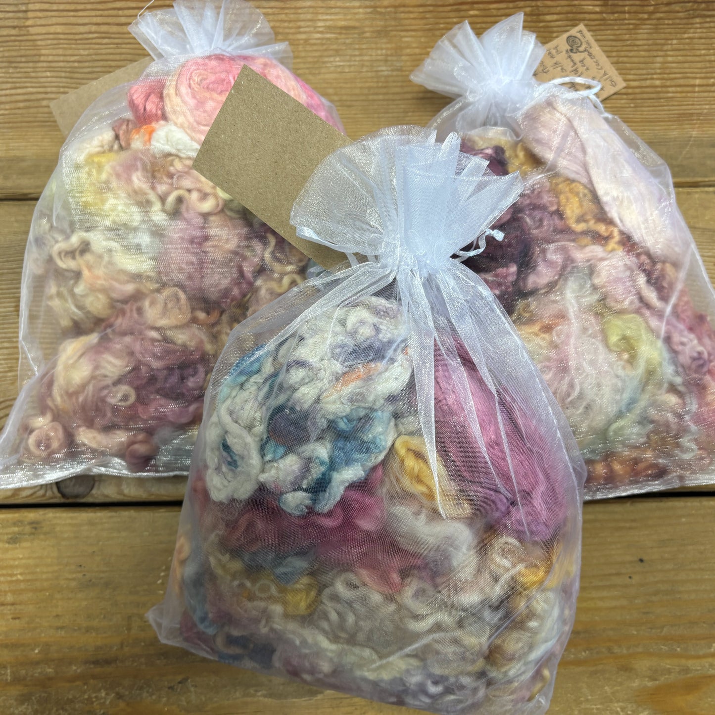Weki Wool Hand-Dyed Inspiration Bags