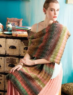 Timeless Noro Knit Shawls