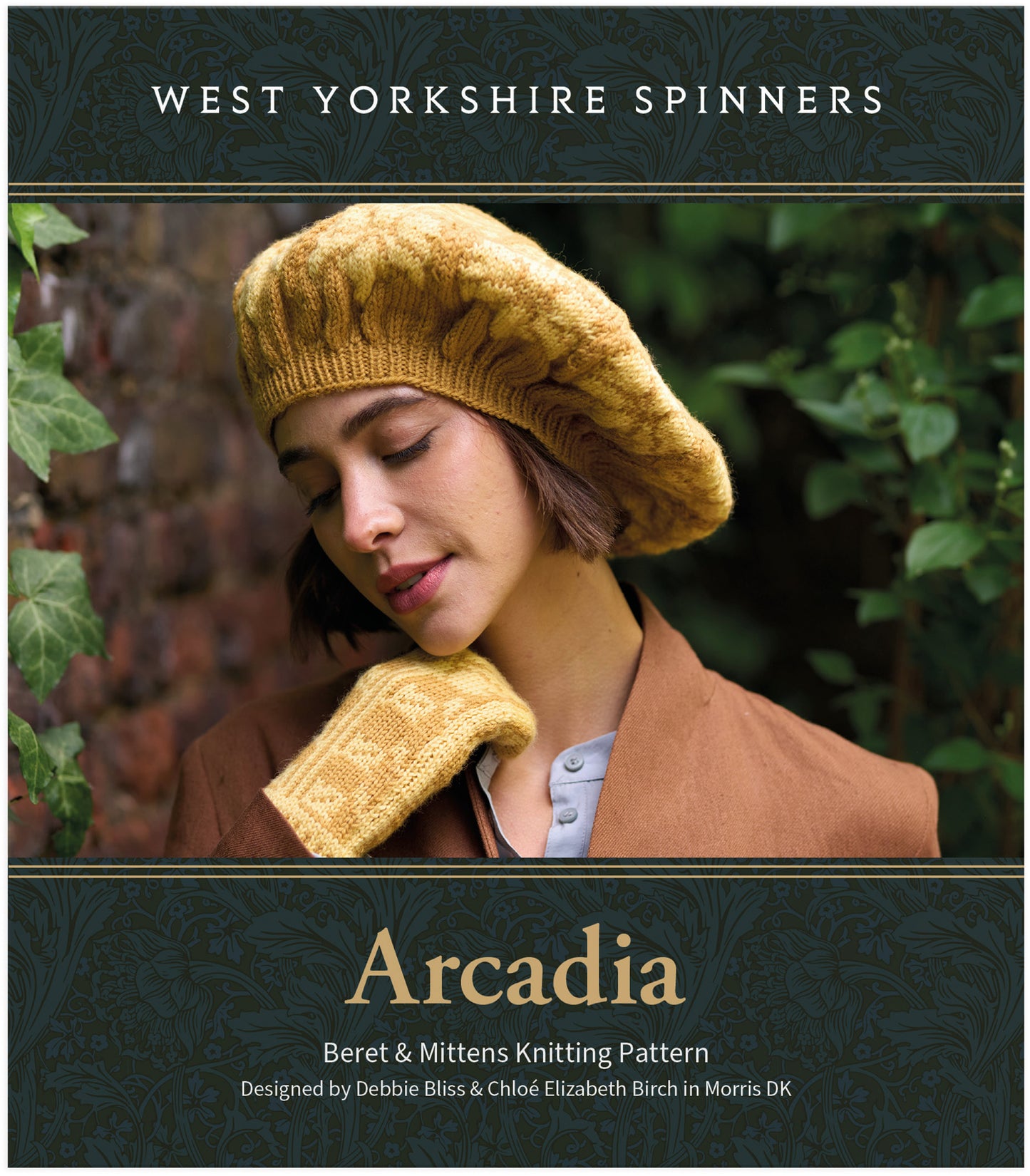 Arcadia - Beret & Mittens Knitting Pattern
