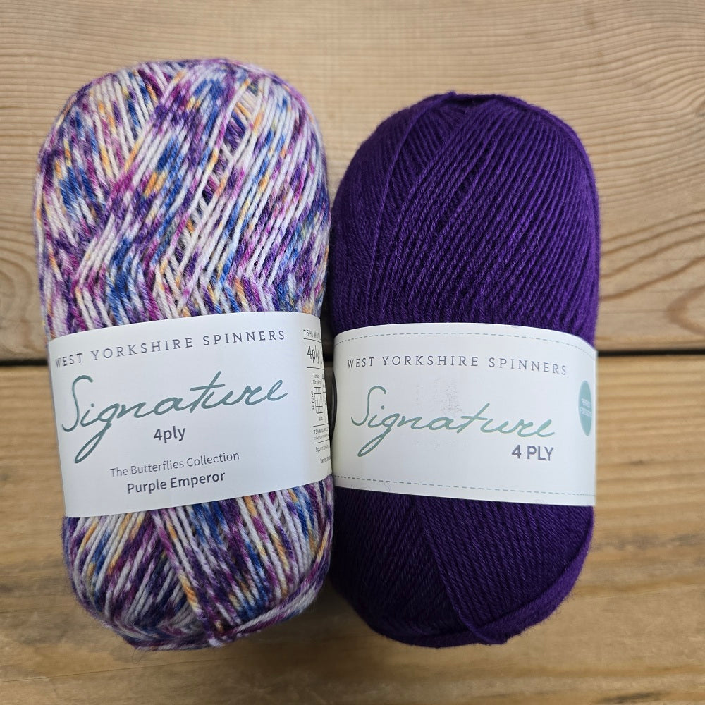 Simple Stay-Put Socks Kit - Amethyst Emperor image