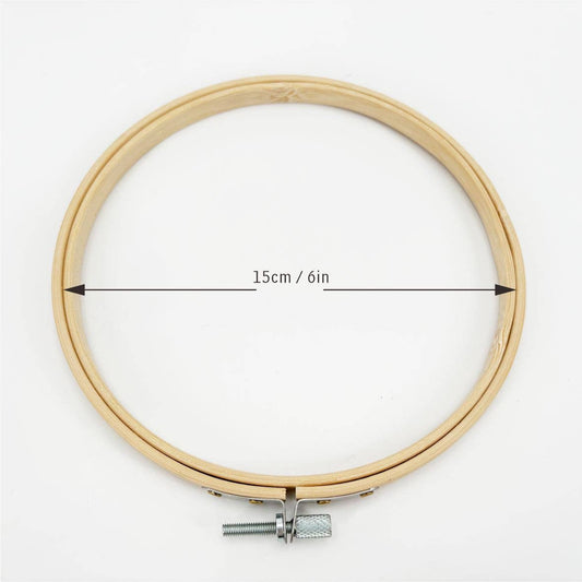 Darnn Bamboo 6" Embroidery Hoop