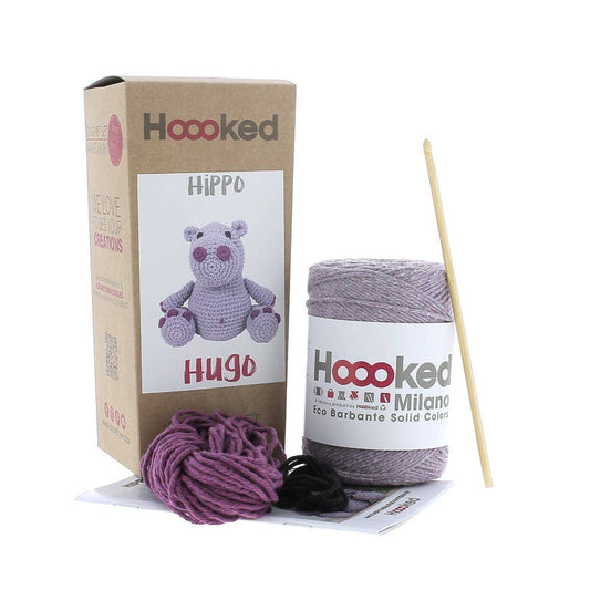 Hoooked - DIY Crochet Kit Hugo the Hippo