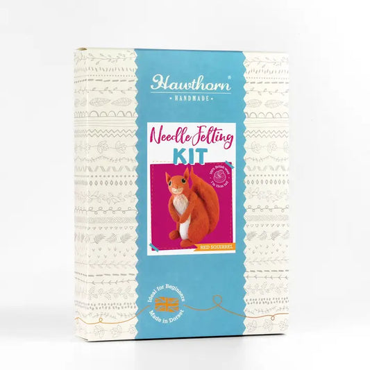 Red Squirrel Needle Felting Kit