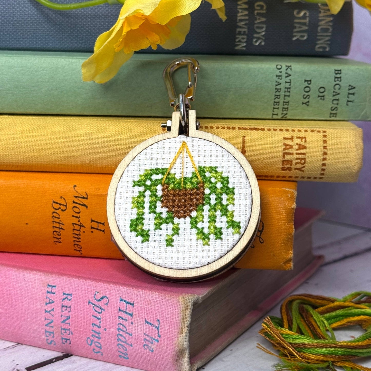 Rooting for You! Mini Matchbox Cross Stitch Kit