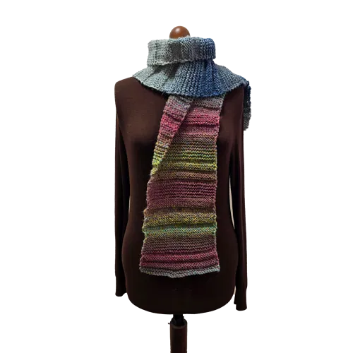 Learn to Knit the “Clyd XL or Clyd" Scarf