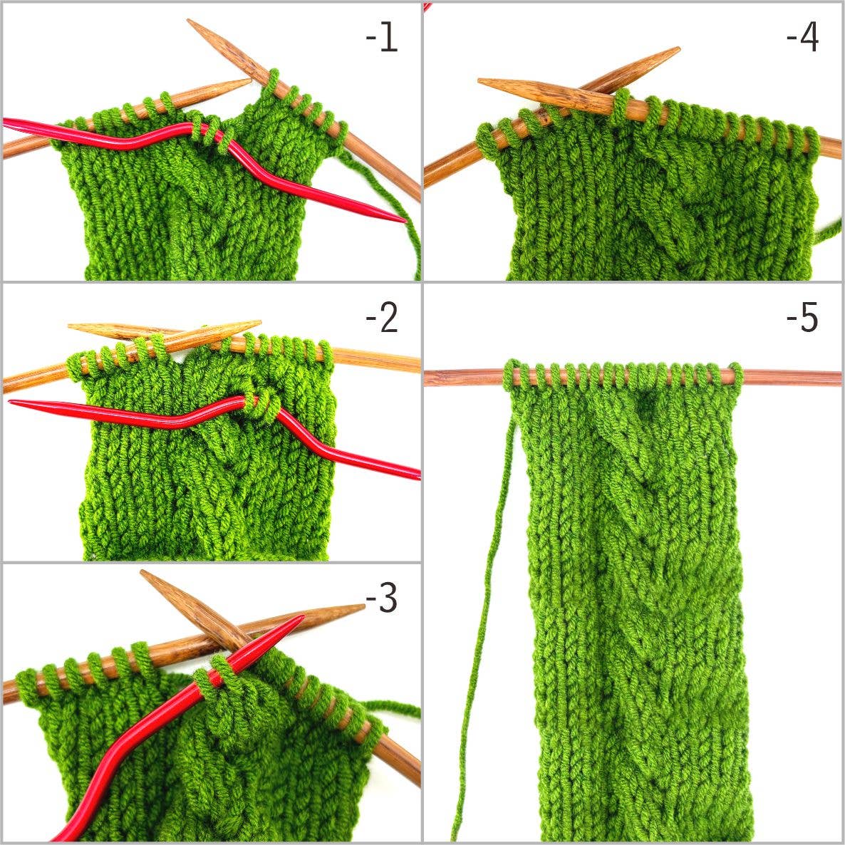 Darnn Cable Needles Set