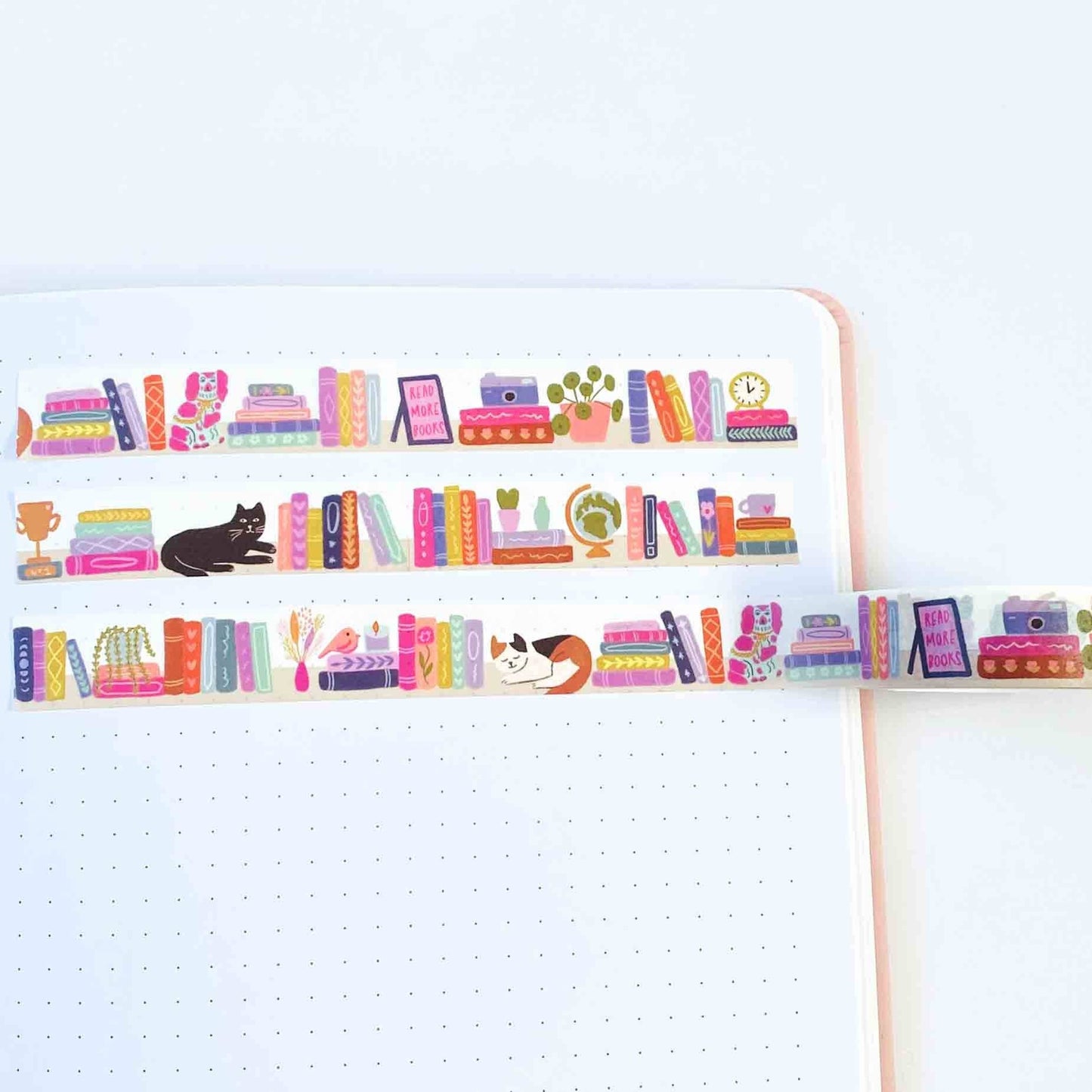 Bookshelf Washi Tape