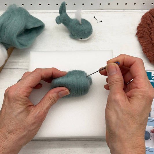 Needle Felting Kit, Whales