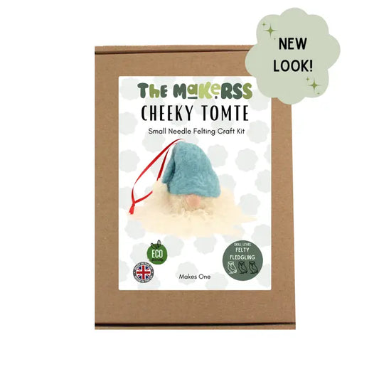 Cheeky Tomte Bauble - Needle Felting Kit