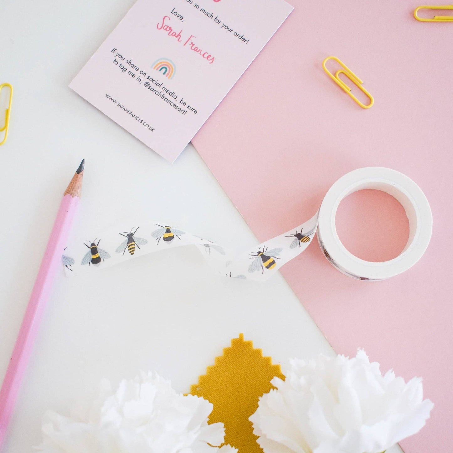 British Bees Washi Tape