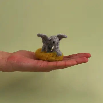 AMK Elephant - Needle Felting Kit