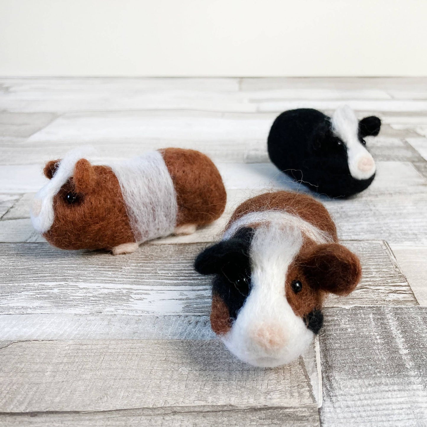 Needle Felting Kit, Guinea Pigs
