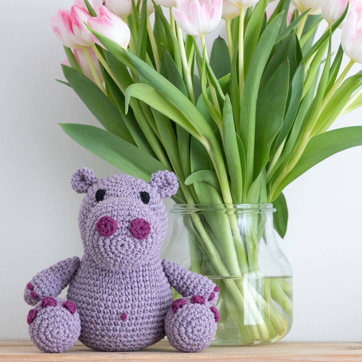 Hoooked - DIY Crochet Kit Hugo the Hippo