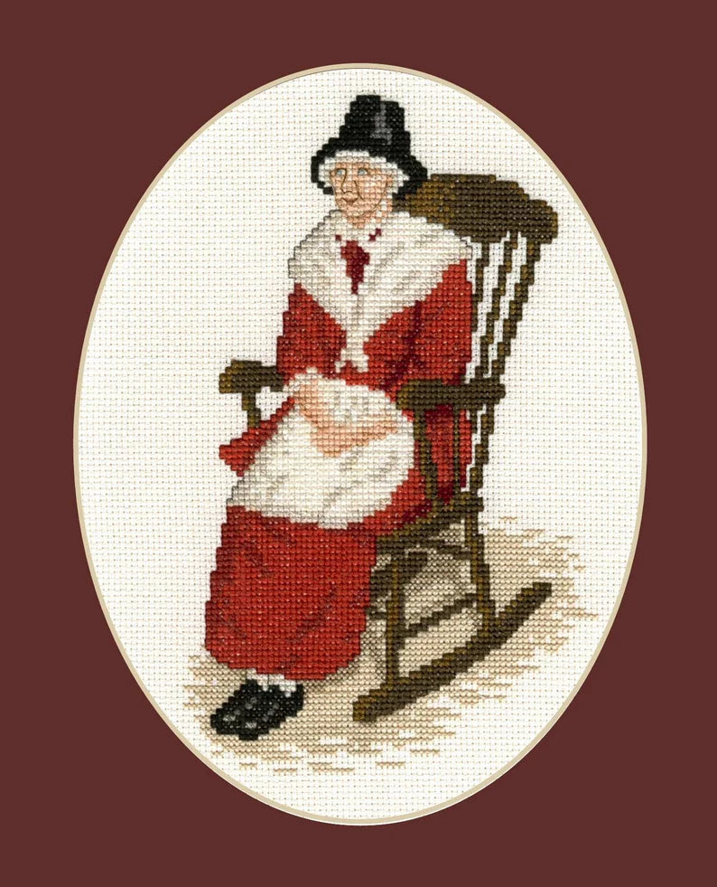 Welsh Lady Counted Cross Stitch Kit