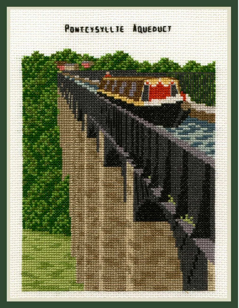 Pontcysyllte Aqueduct Counted Cross Stitch Kit