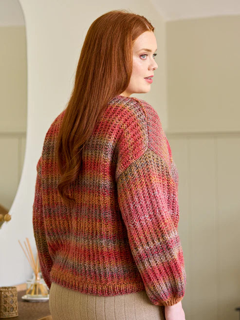 Thora - Brioche Rib Cardigan