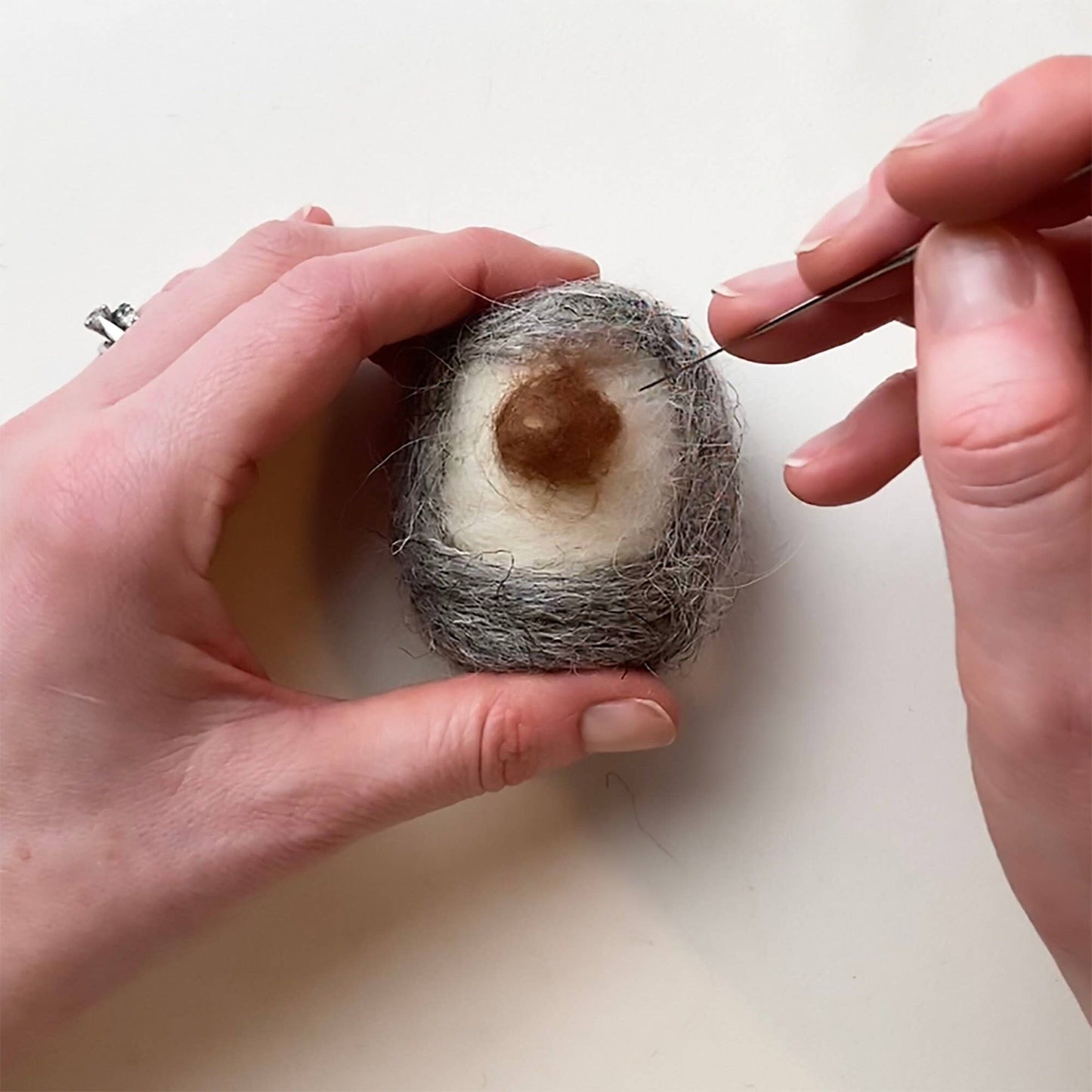 Needle Felting Kit, Hedgehog
