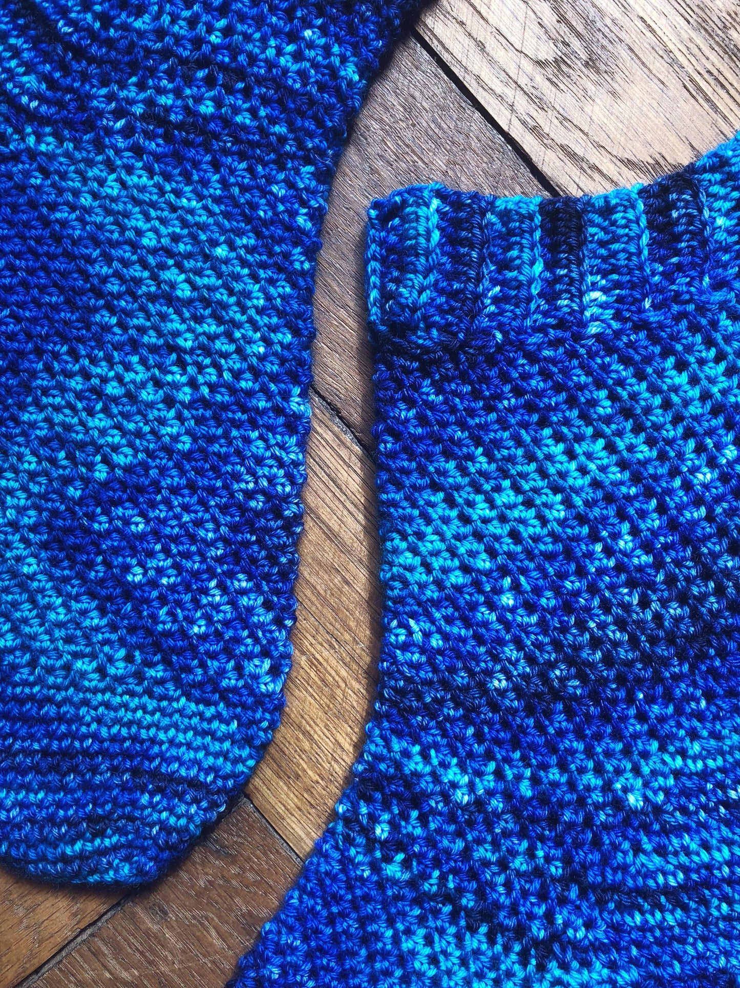 Crochet Pattern - Fallen Leaves Socks - PRINT