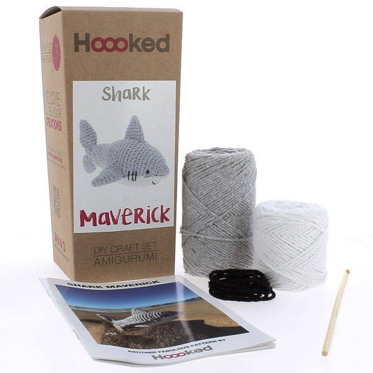 Hoooked - DIY Crochet Kit Maverick the Shark