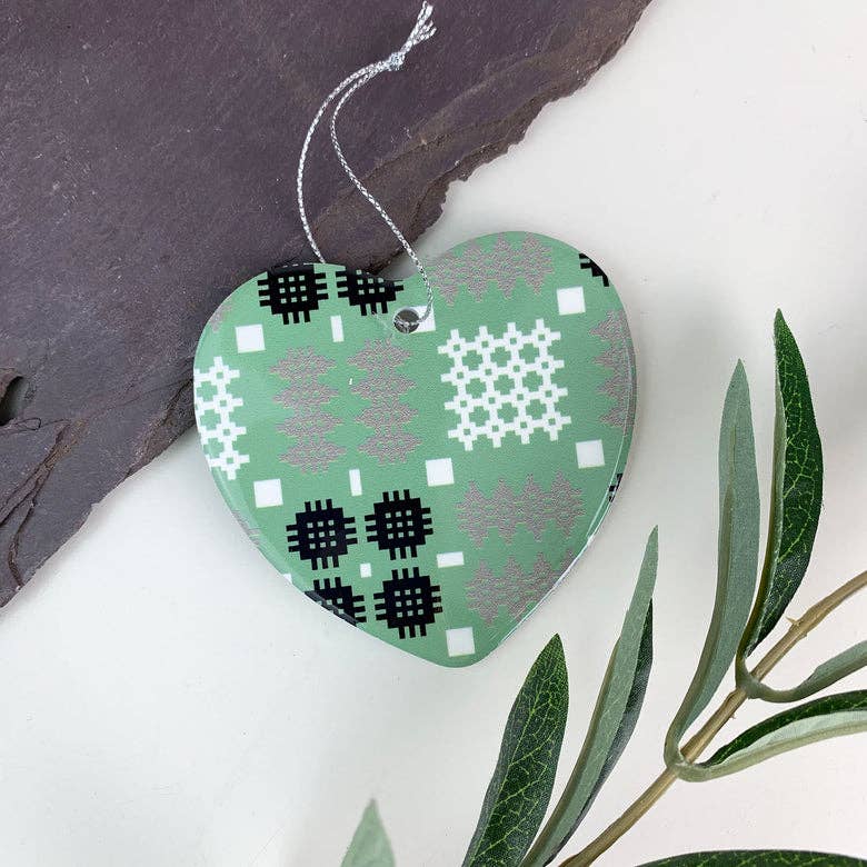 Heart Shaped Baubles
