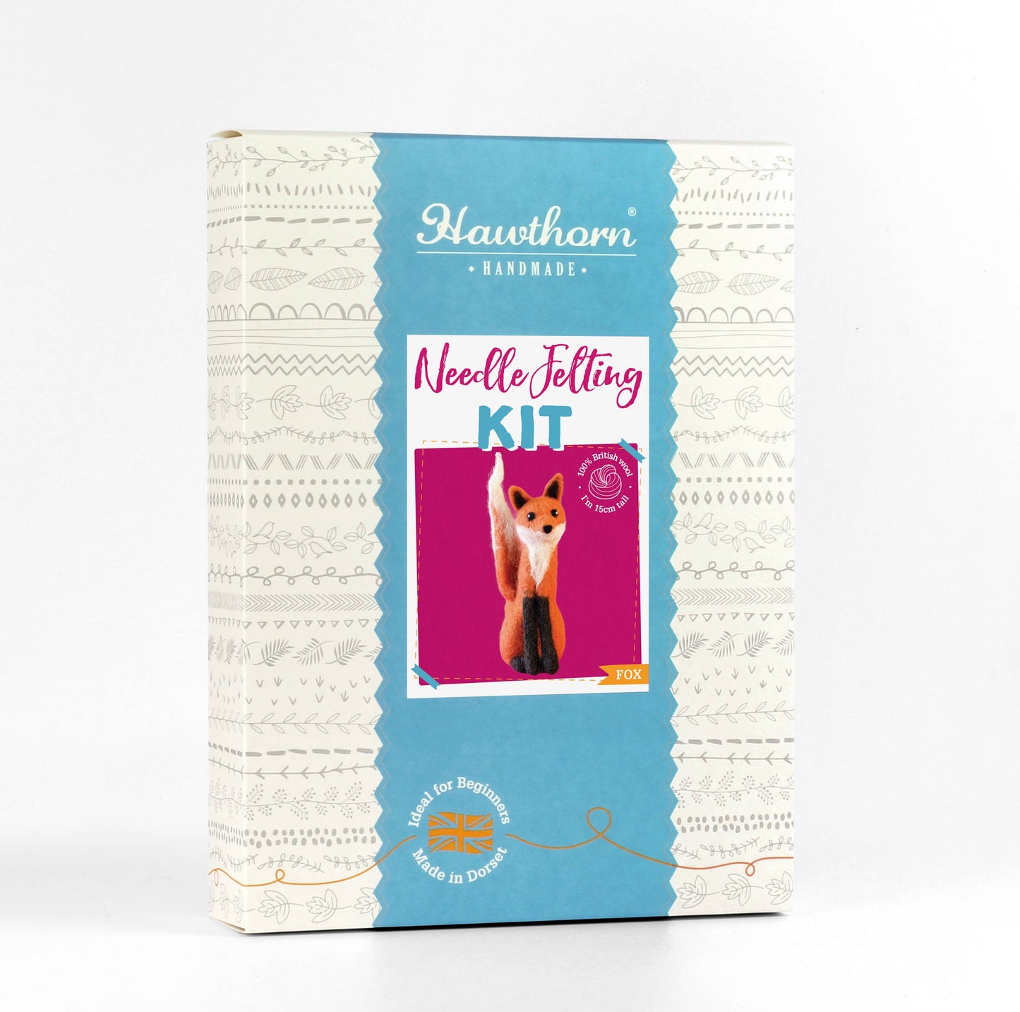 Fox Needle Felting Kit | Beginner Craft Kit