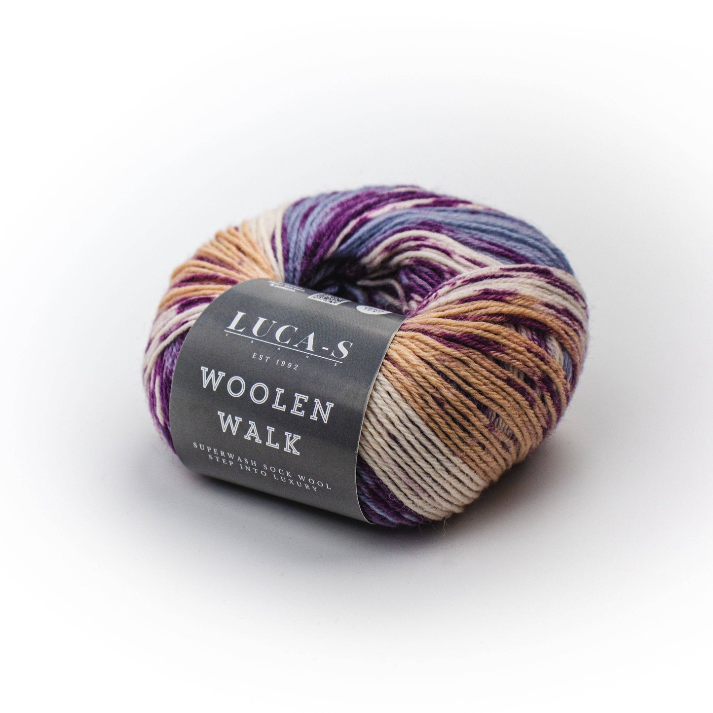 Luca-S WoolenWalk - Superwash Sock Wool, Knitting Yarn