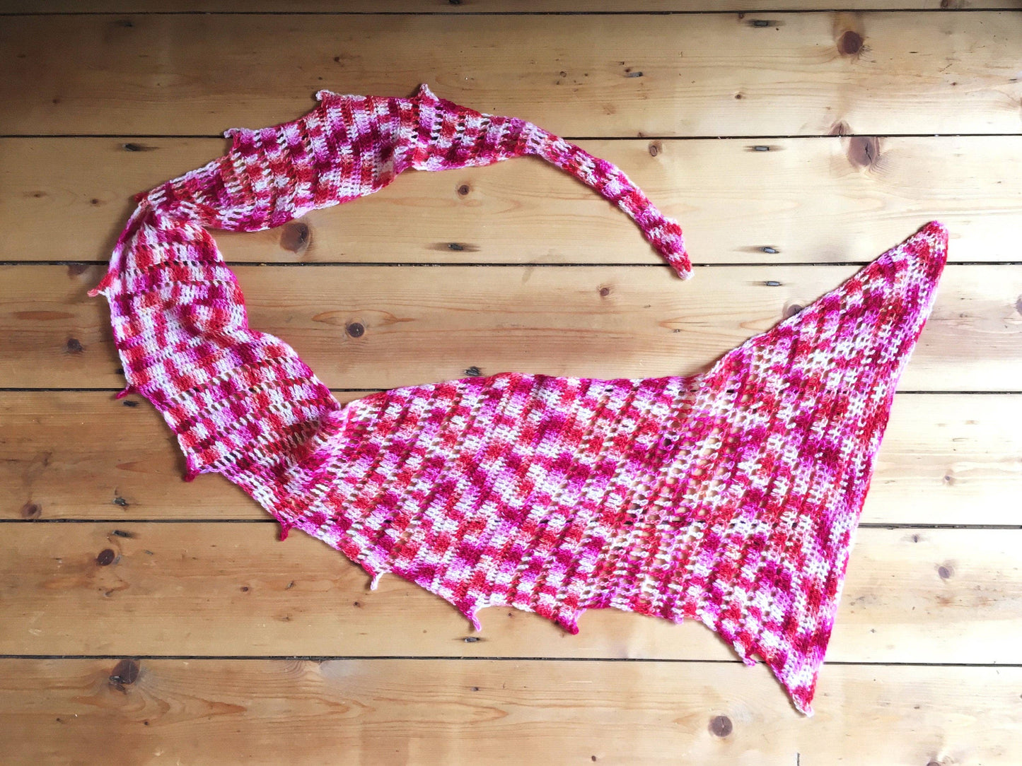 Crochet Pattern - Minatsu Shawl - PRINT