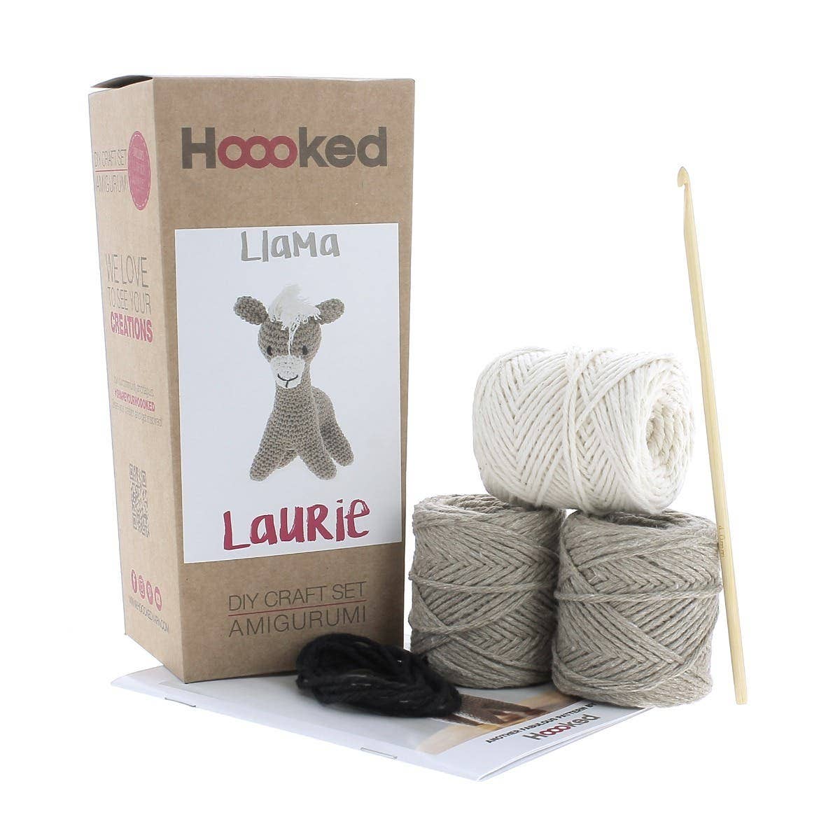 Hoooked - DIY Crochet Kit Laurie the Llama