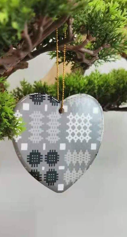 Heart Shaped Baubles