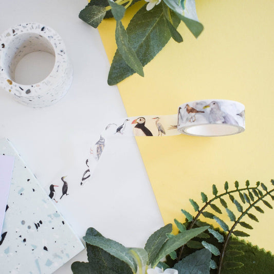 British Coastal Birds Washi Tape
