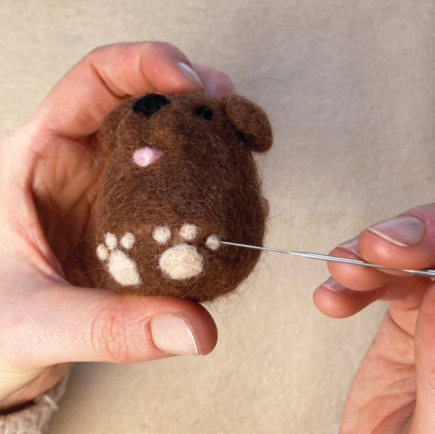 Needle Felting Kit, Mini Pets 1