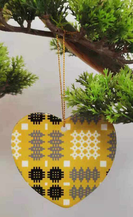 Heart Shaped Baubles