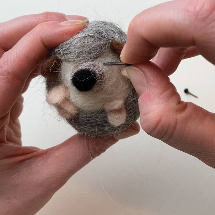 Needle Felting Kit, Hedgehog