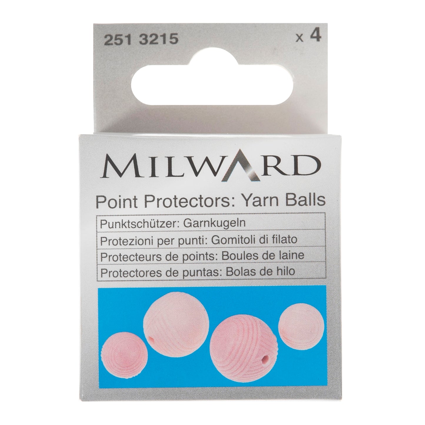 Point Protectors - Pink Yarn Balls