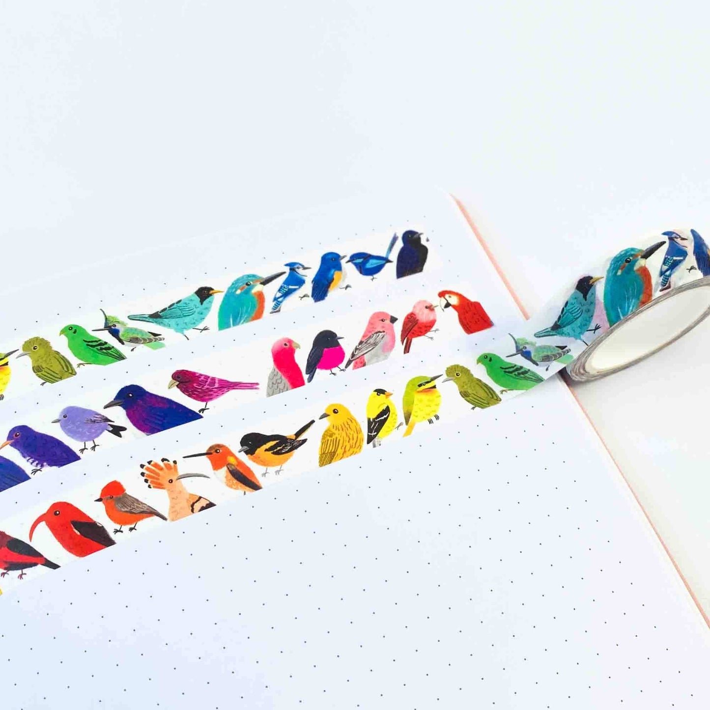 Bird Rainbow Washi Tape